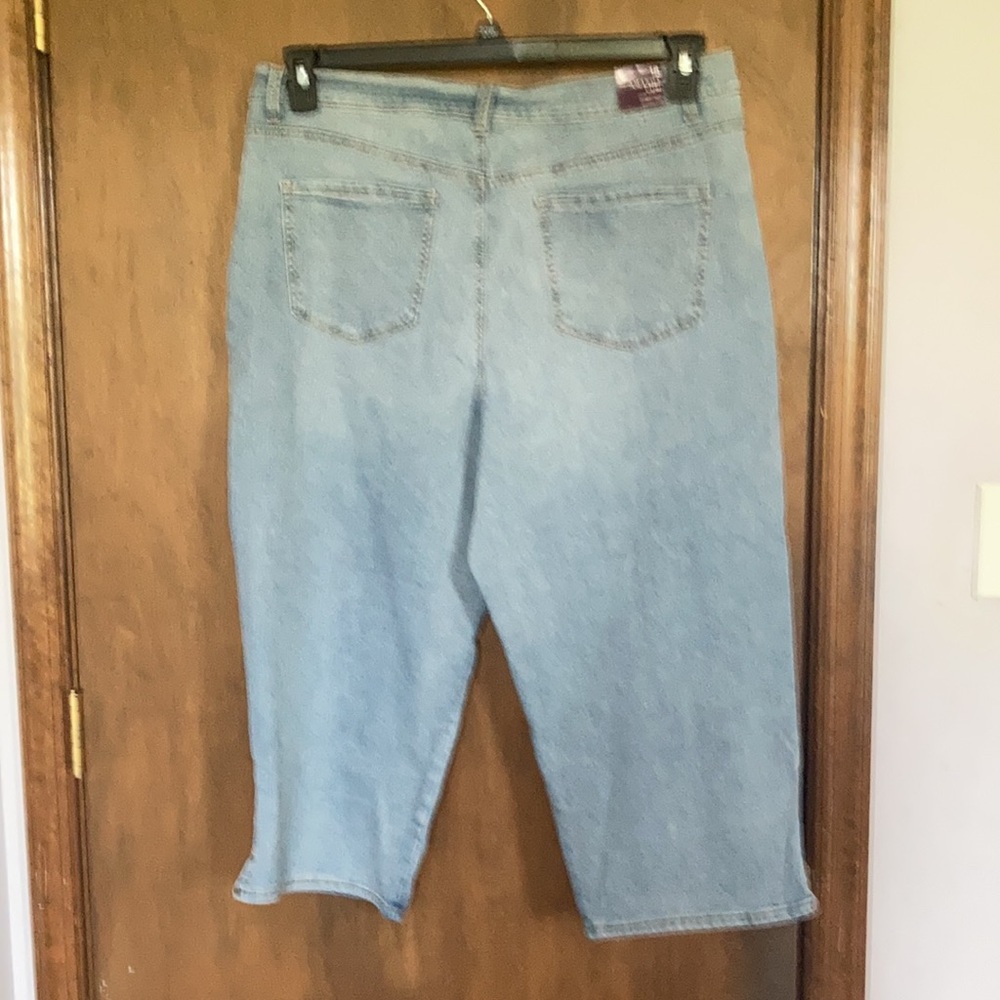 Gloria Vanderbilt Amanda Capri jean classic rise size 18 - Picture 15 of 17